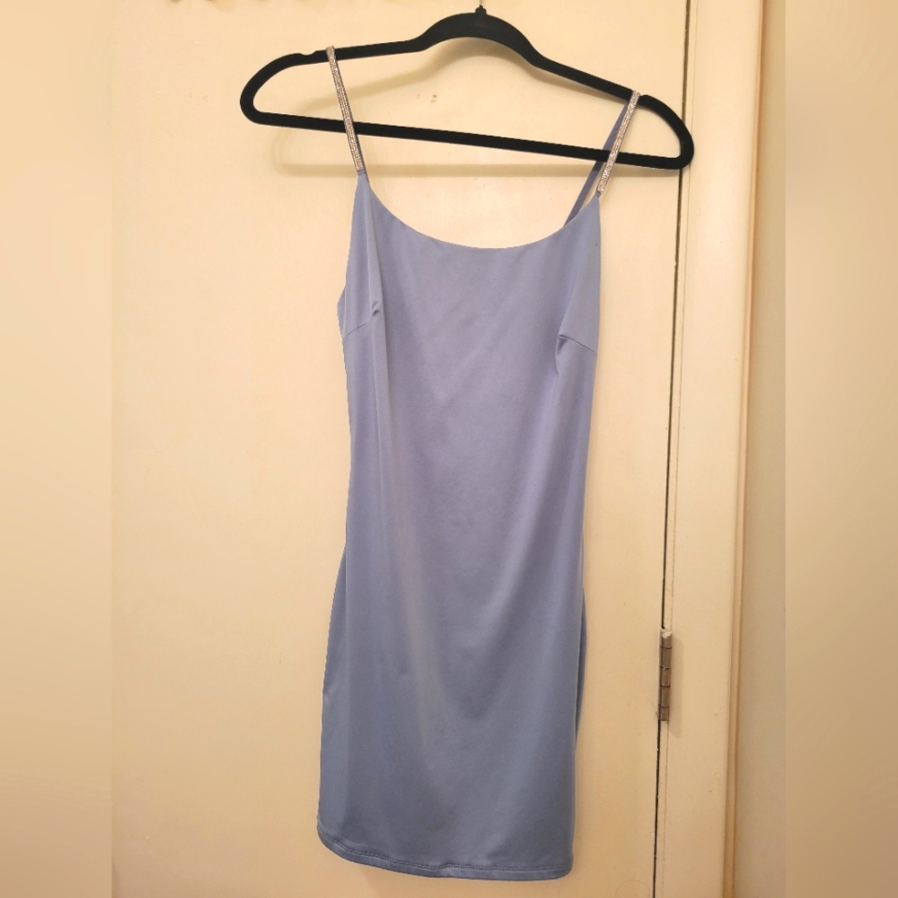 Light blue short dress size:small
